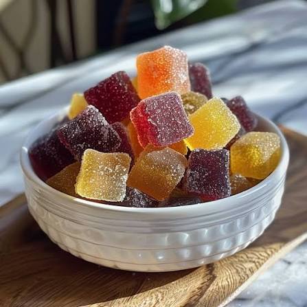 Assorted Neau Tropics Gummies in different flavors displayed for a beginner's guide to choosing the right gummy.